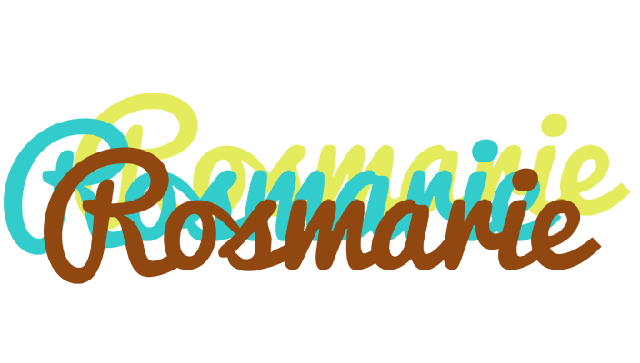 Rosmarie cupcake logo