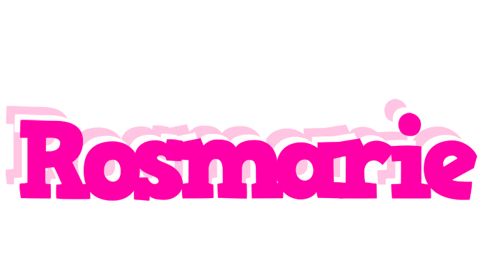 Rosmarie dancing logo