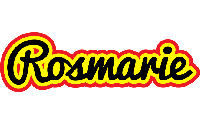 Rosmarie flaming logo