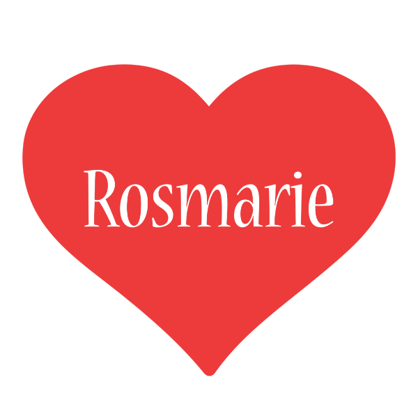 Rosmarie love logo