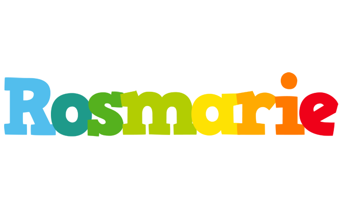 Rosmarie rainbows logo