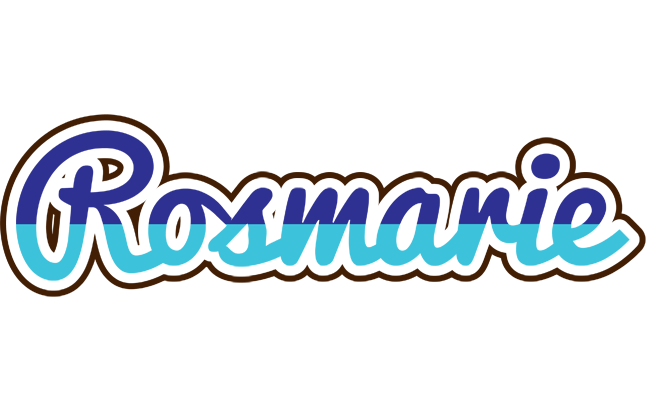 Rosmarie raining logo