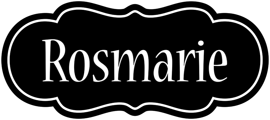Rosmarie welcome logo