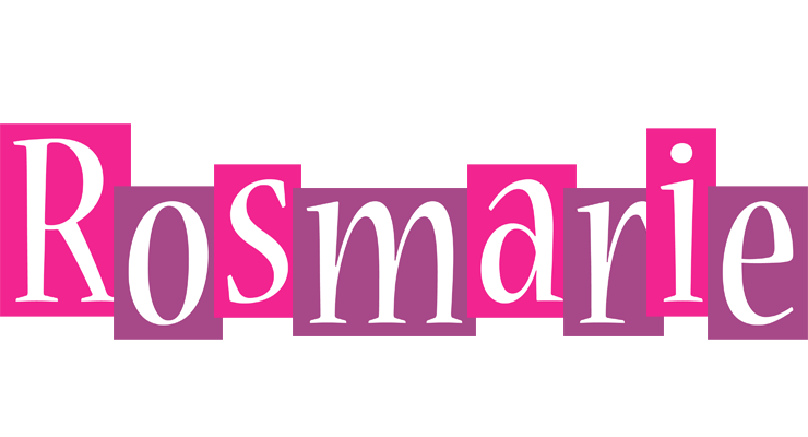 Rosmarie whine logo
