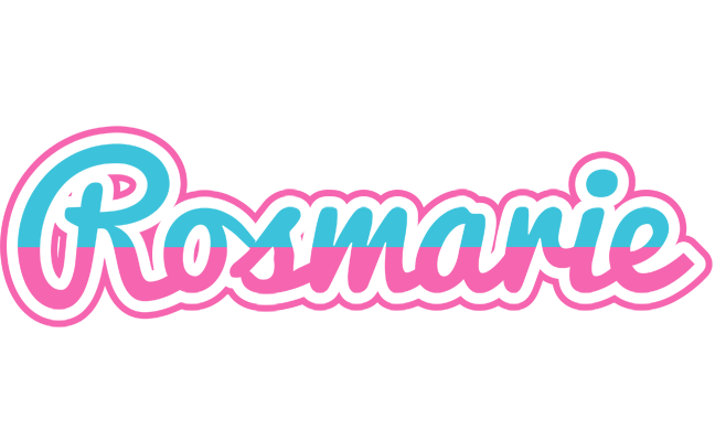 Rosmarie woman logo