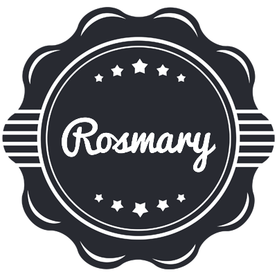Rosmary badge logo