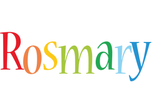 Rosmary birthday logo