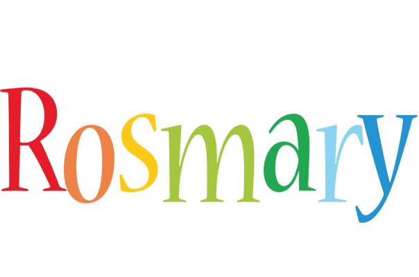 Rosmary birthday logo