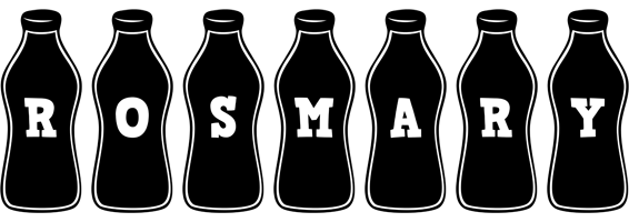 Rosmary bottle logo