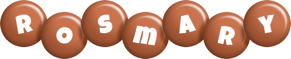 Rosmary candy-brown logo