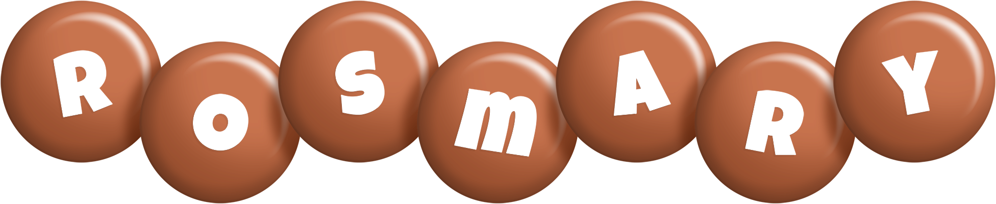 Rosmary candy-brown logo