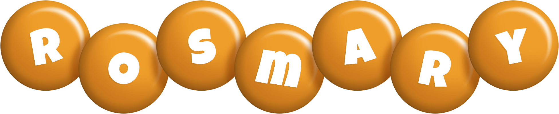 Rosmary candy-orange logo