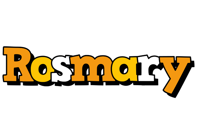 Rosmary cartoon logo