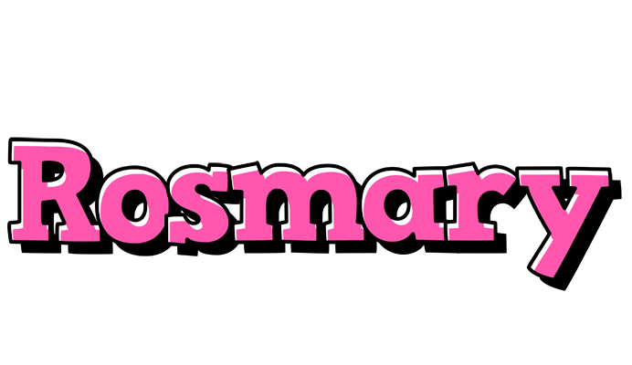 Rosmary girlish logo