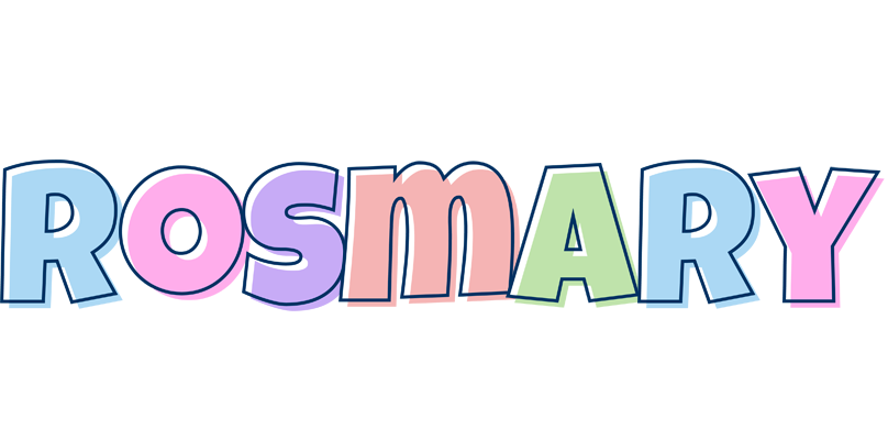 Rosmary pastel logo