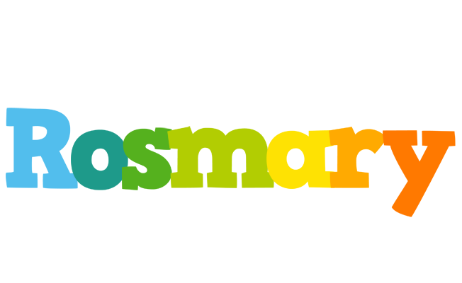 Rosmary rainbows logo