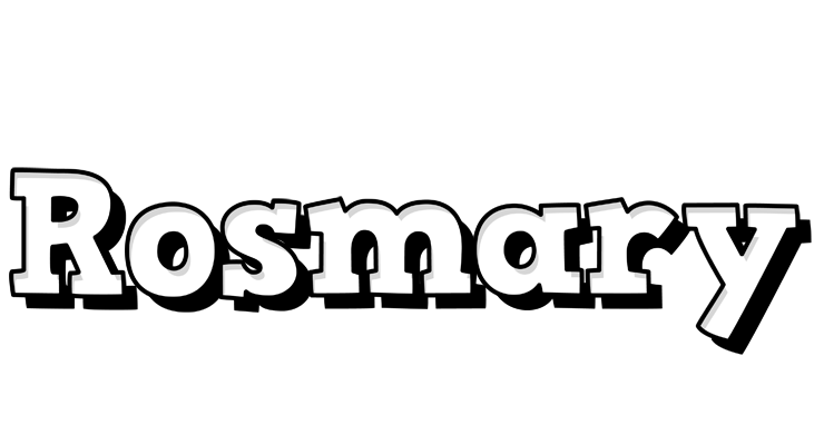 Rosmary snowing logo