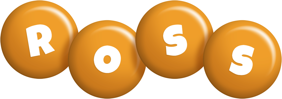 Ross candy-orange logo