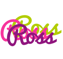 Ross flowers logo