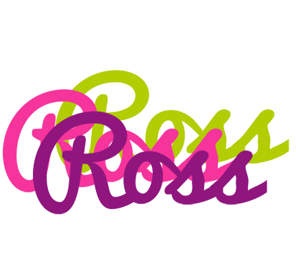 Ross flowers logo