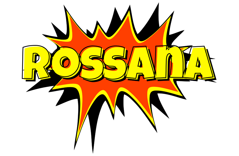 Rossana bazinga logo