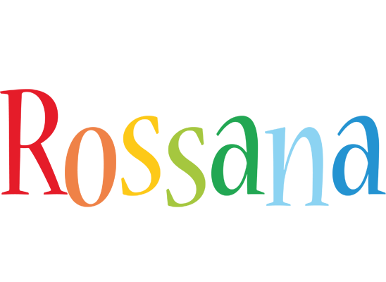 Rossana birthday logo