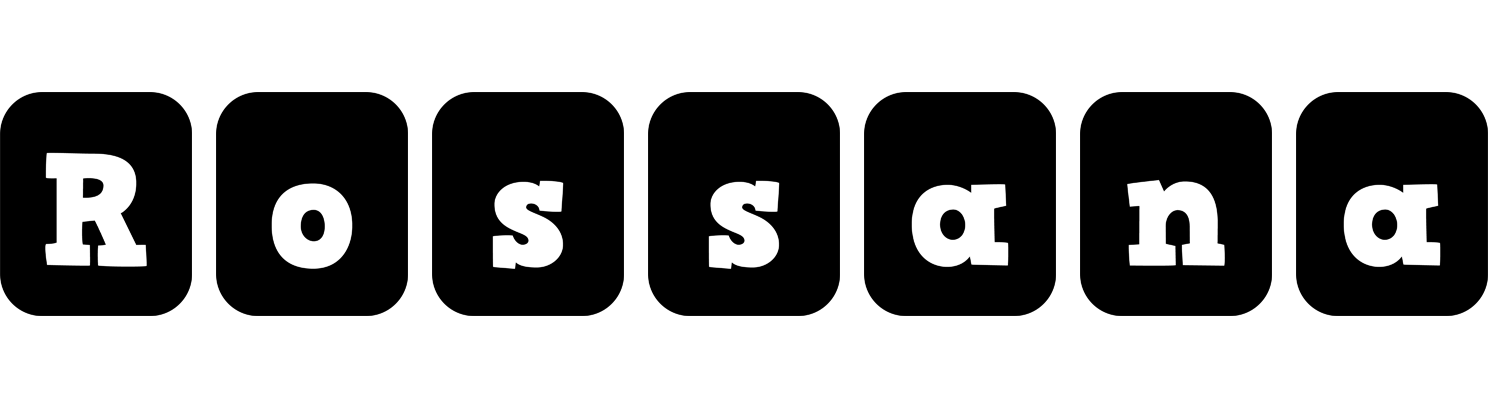 Rossana box logo
