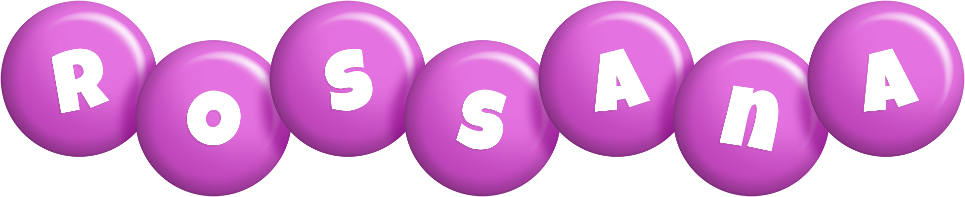 Rossana candy-purple logo