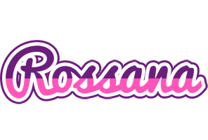 Rossana cheerful logo