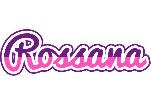 Rossana cheerful logo