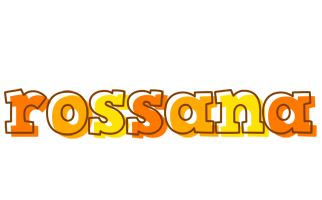 Rossana desert logo