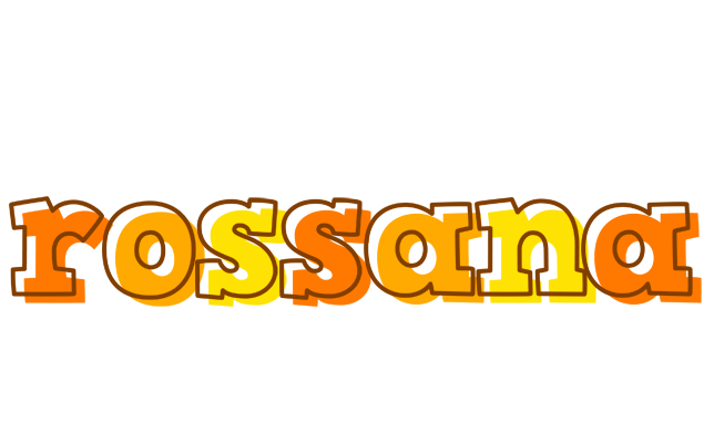 Rossana desert logo
