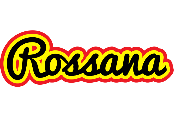 Rossana flaming logo