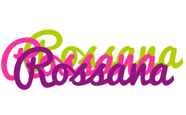 Rossana flowers logo