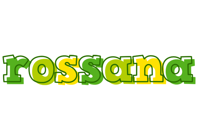 Rossana juice logo