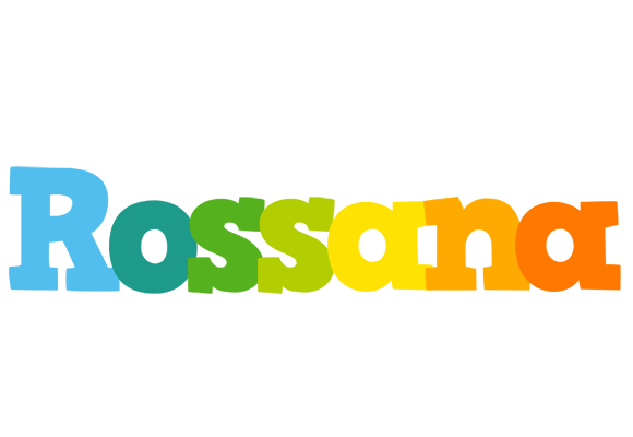 Rossana rainbows logo