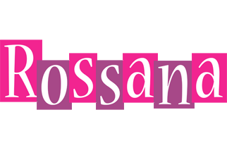 Rossana whine logo