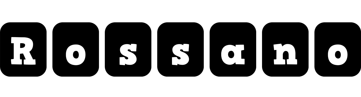 Rossano box logo
