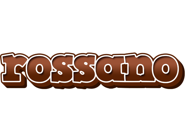 Rossano brownie logo