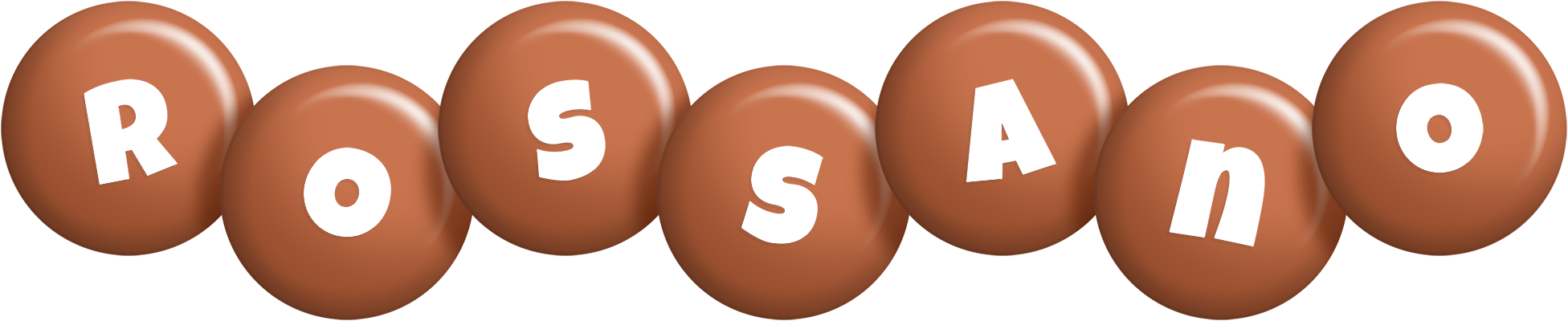 Rossano candy-brown logo