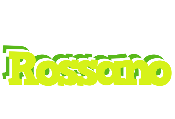 Rossano citrus logo