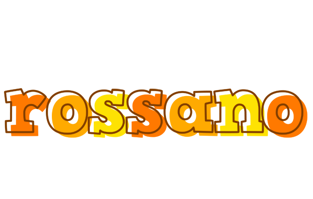 Rossano desert logo