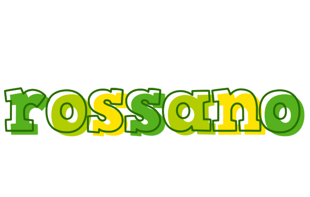 Rossano juice logo