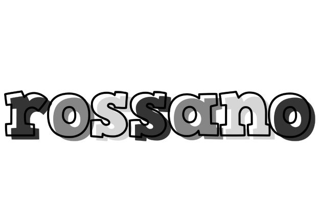 Rossano night logo
