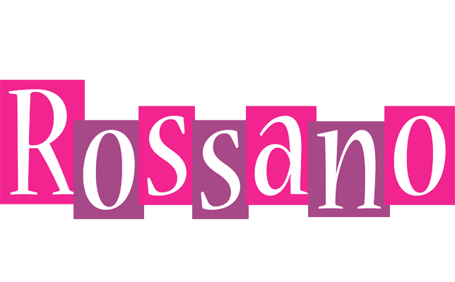 Rossano whine logo