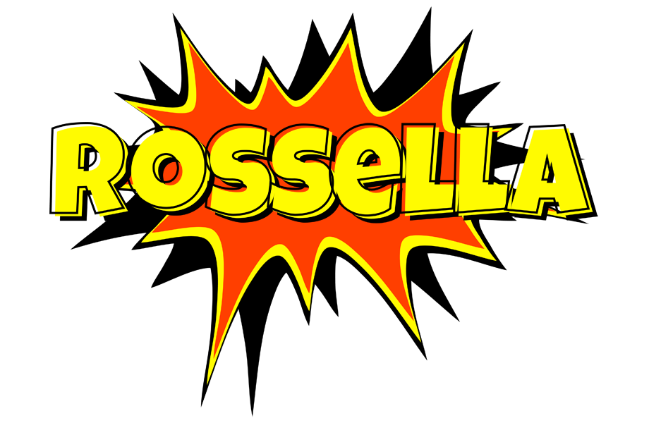 Rossella bazinga logo