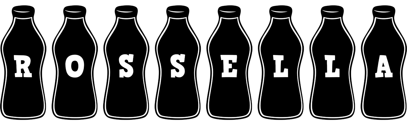 Rossella bottle logo