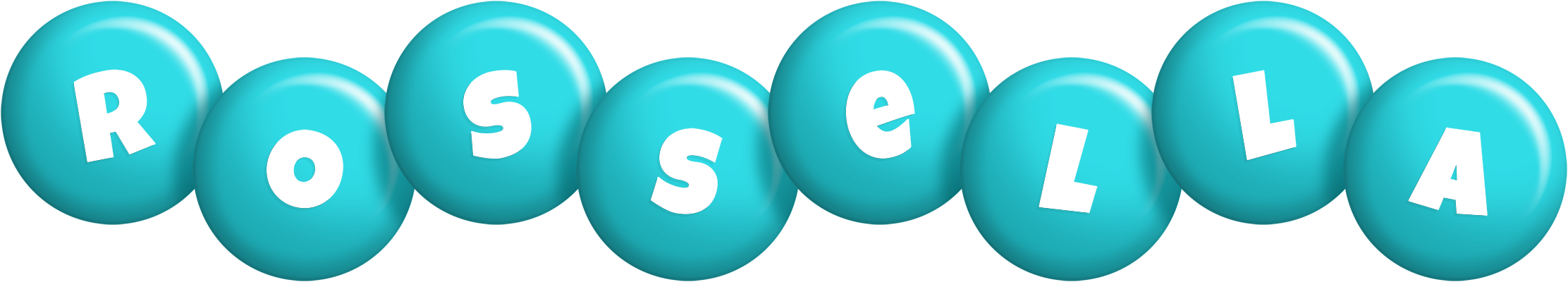 Rossella candy-azur logo