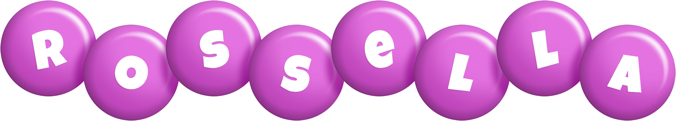 Rossella candy-purple logo