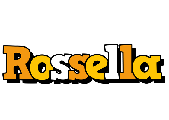 Rossella cartoon logo